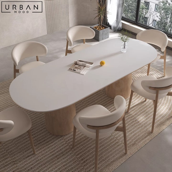 MAISER Japandi Sintered Stone Dining Table