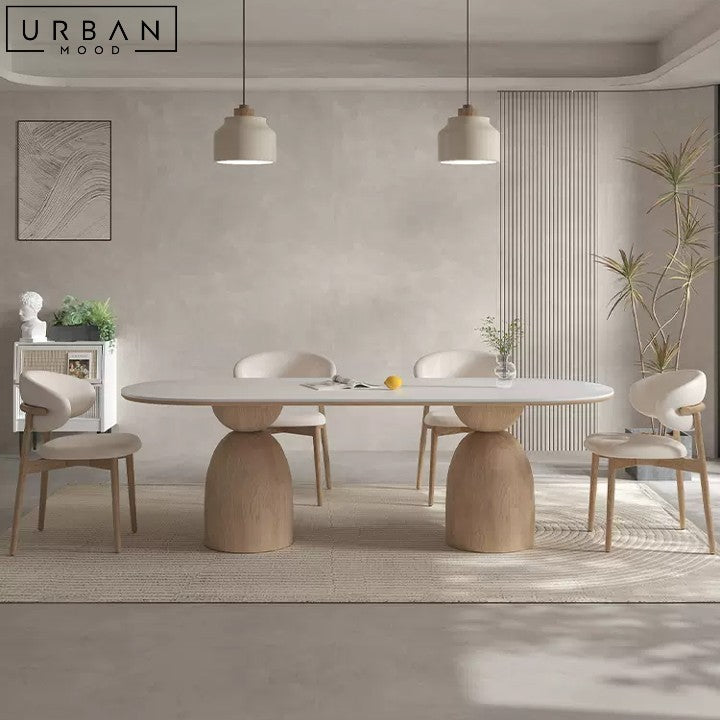 MAISER Japandi Sintered Stone Dining Table