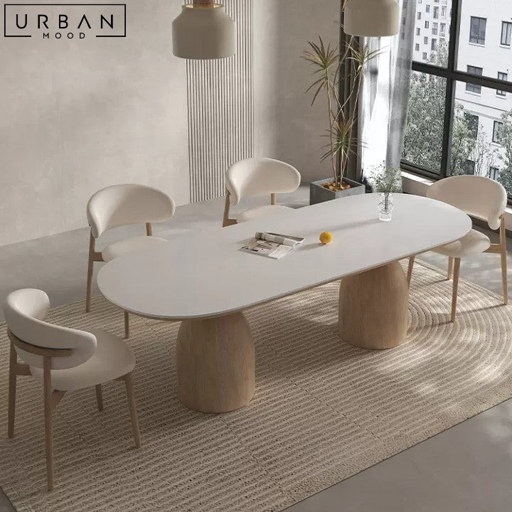 MAISER Japandi Sintered Stone Dining Table