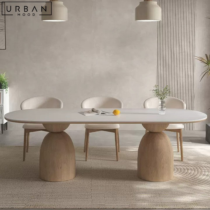 MAISER Japandi Sintered Stone Dining Table