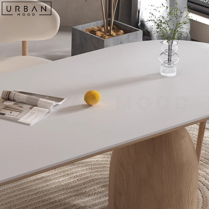 MAISER Japandi Sintered Stone Dining Table