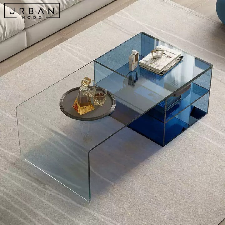 HENCHY Modern Acrylic Coffee Table