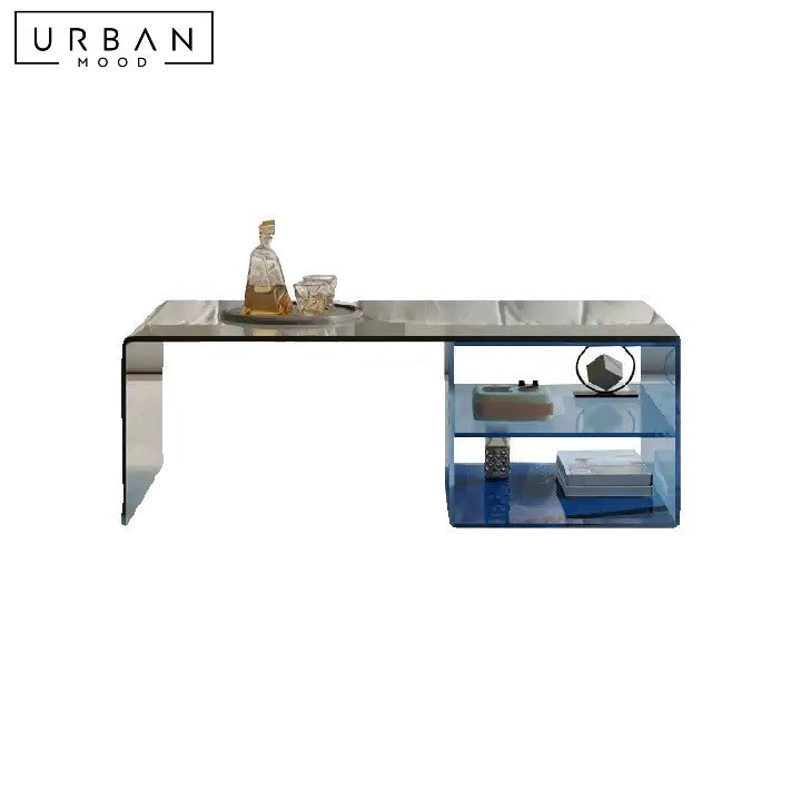 HENCHY Modern Acrylic Coffee Table