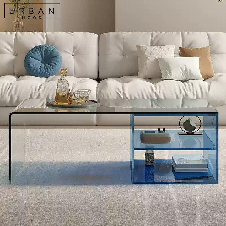 HENCHY Modern Acrylic Coffee Table