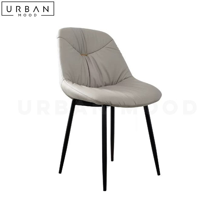 HENRIQ Modern Leather Dining Chair