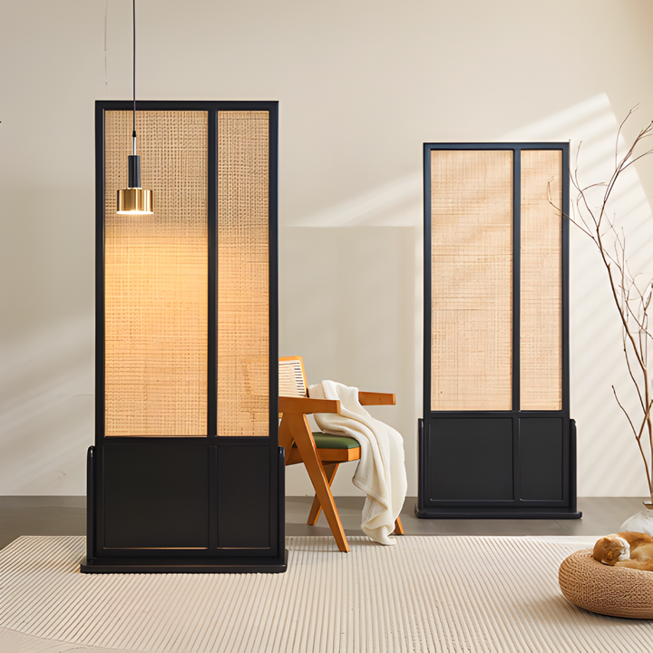 HERALD Japandi Rattan Partition - Urban Mood Singapore
