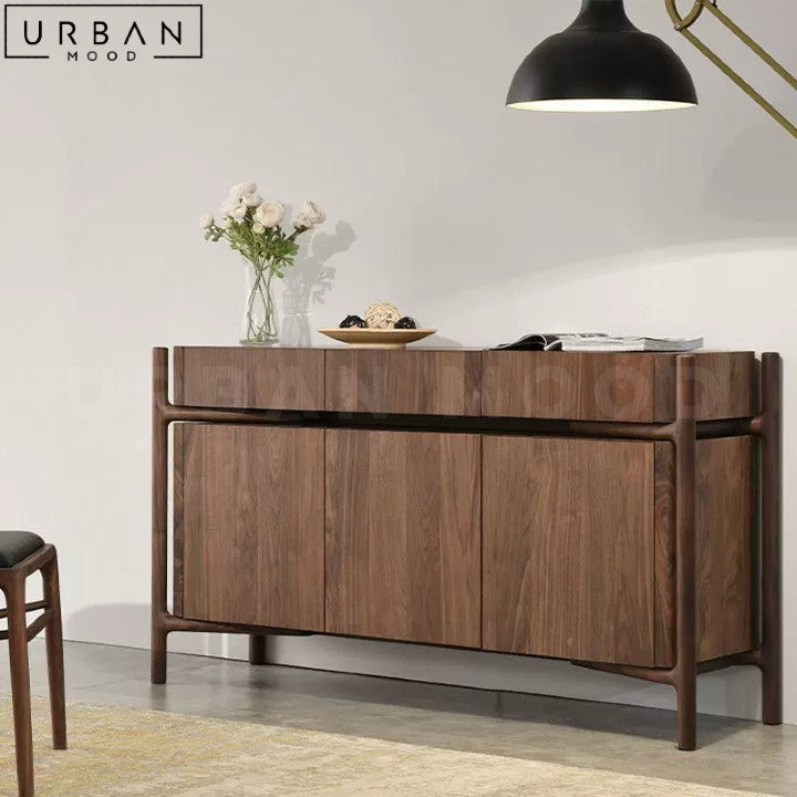 HERB Japandi Solid Wood Sideboard