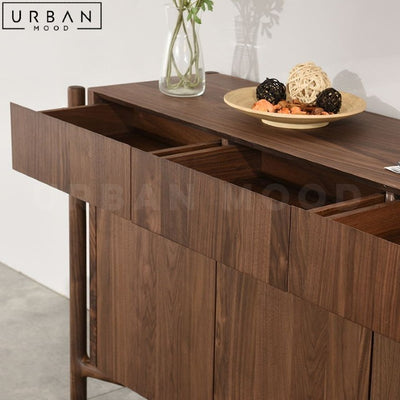 HERB Japandi Solid Wood Sideboard