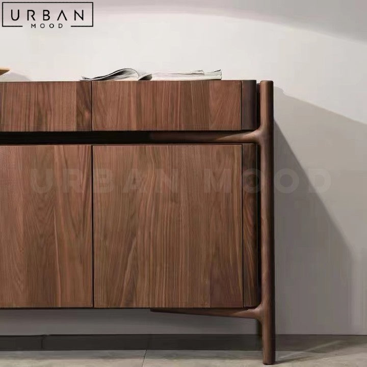 HERB Japandi Solid Wood Sideboard