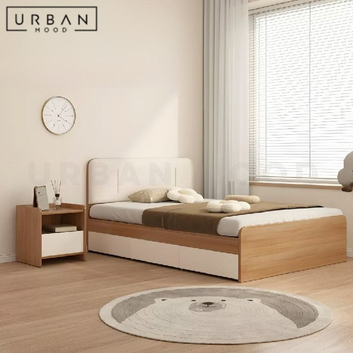 HERCK Modern Storage Bedframe