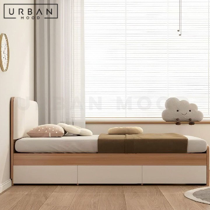 HERCK Modern Storage Bedframe