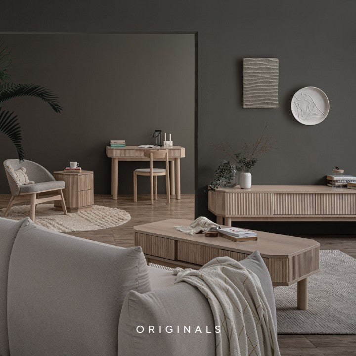 APOSTLE Modern Solid Wood TV Console