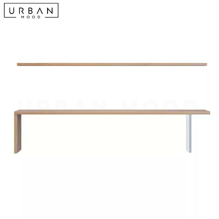 HEYLEN Minimalist Solid Wood Study Table