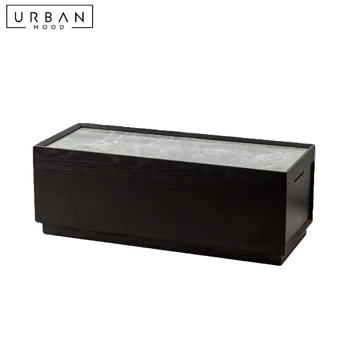 KEANE Modern Sintered Stone Side Table
