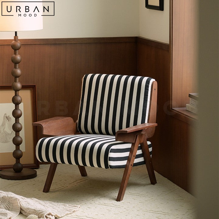 HOFMANN Retro Fabric Armchair