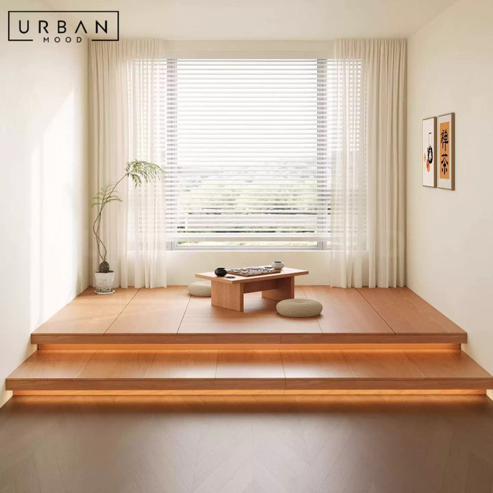 HOODA Japanese Platform Dining Table