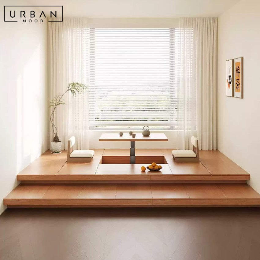 HOODA Japanese Platform Dining Table