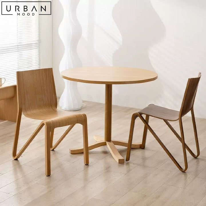 HOPE Japandi Solid Wood Dining Chair