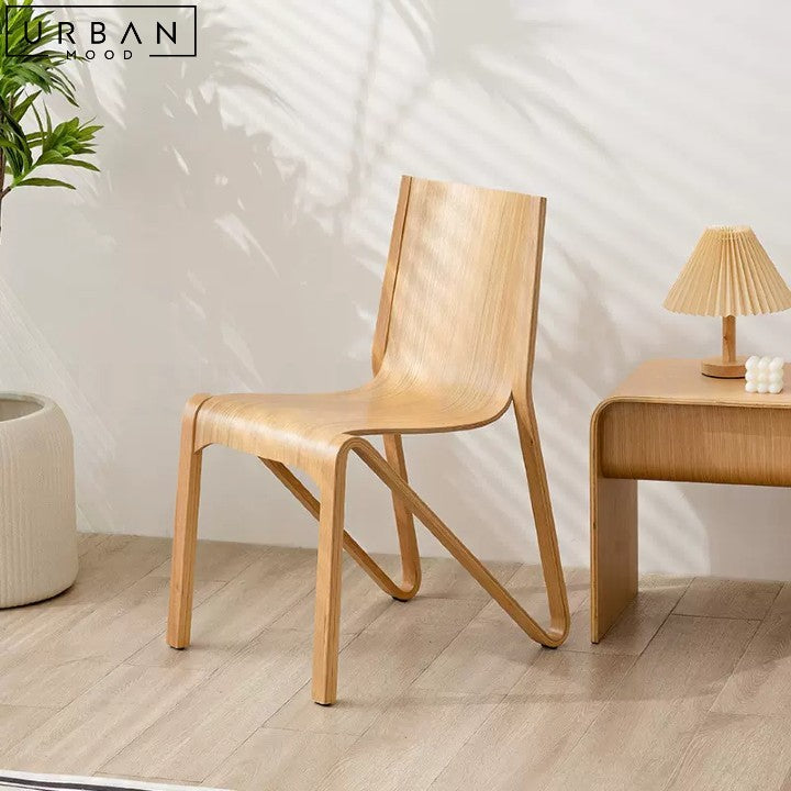 HOPE Japandi Solid Wood Dining Chair