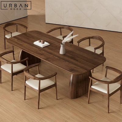 HOPKINS Modern Solid Wood Dining Table