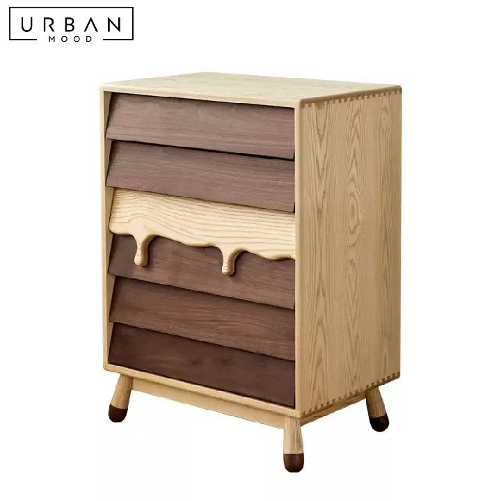 HORTON Modern Solid Wood Chest of Drawers