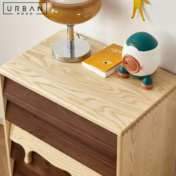 HORTON Modern Solid Wood Chest of Drawers