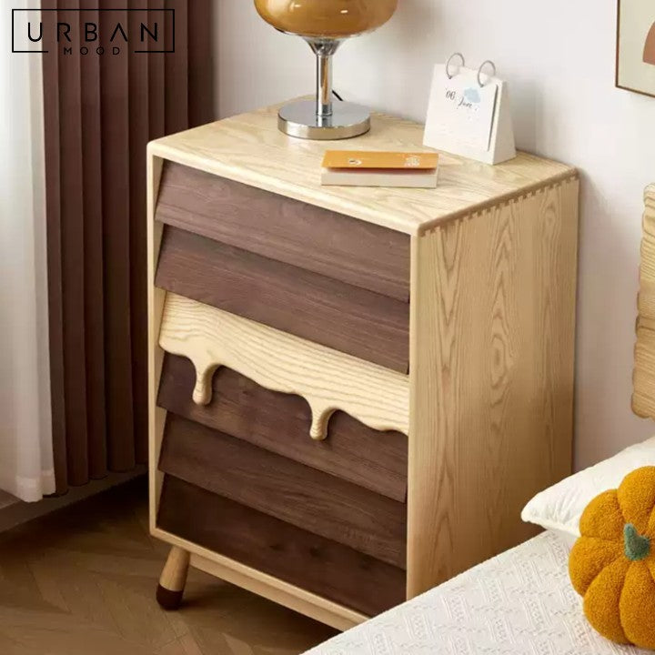HORTON Modern Solid Wood Chest of Drawers