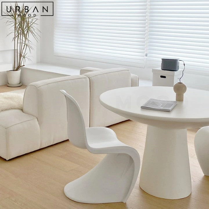 HUGO Japandi Round Dining Table – Urban Mood
