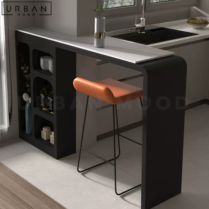 HUNT Modern Sintered Stone Bar Table