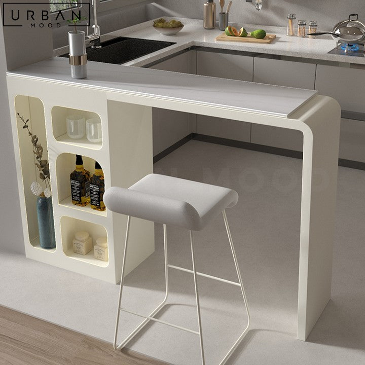 HUNT Modern Sintered Stone Bar Table