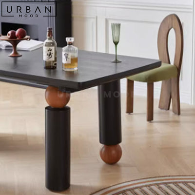 HUSTON Modern Solid Wood Dining Table