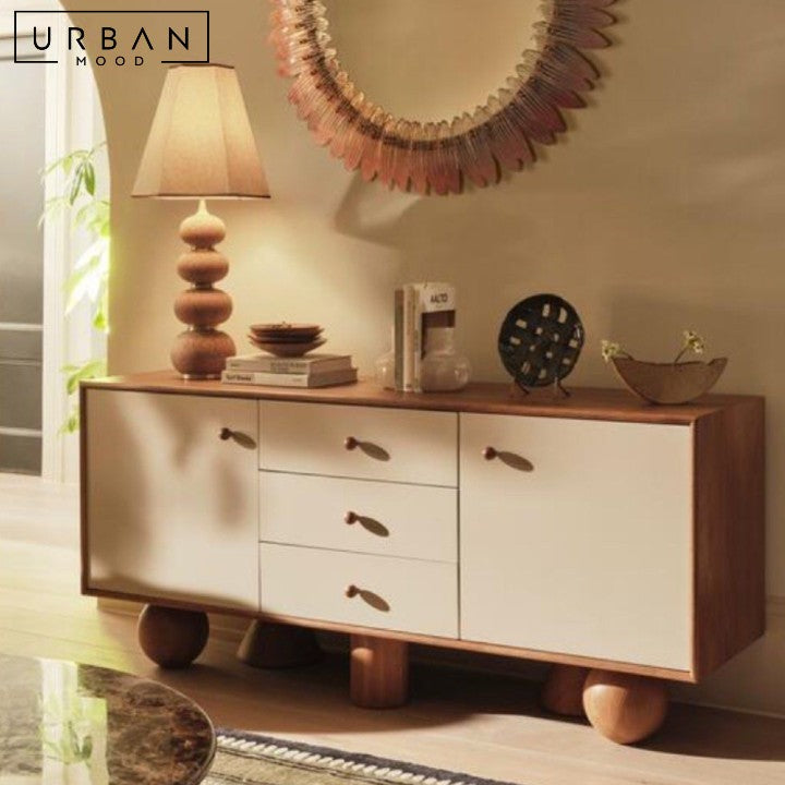 HWANG Modern Solid Wood Sideboard