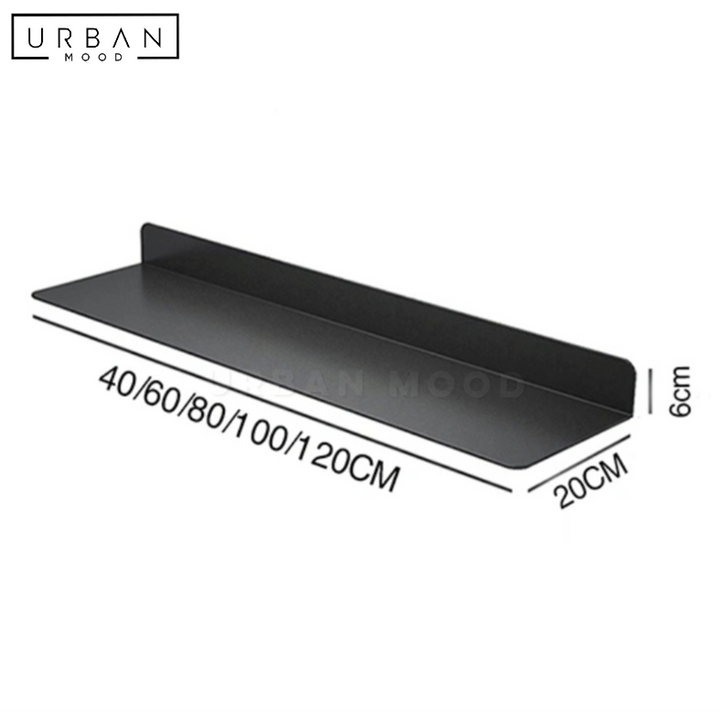 HALO Modern LED Floating Shelf