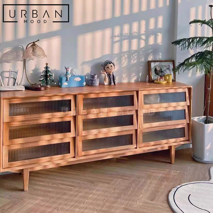 HAN Vintage Solid Wood Sideboard