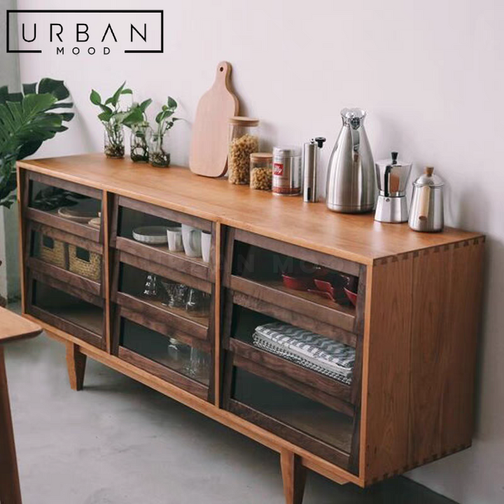 HAN Vintage Solid Wood Sideboard