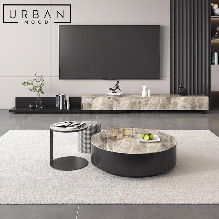 HEBREW Modern Extendable TV Console