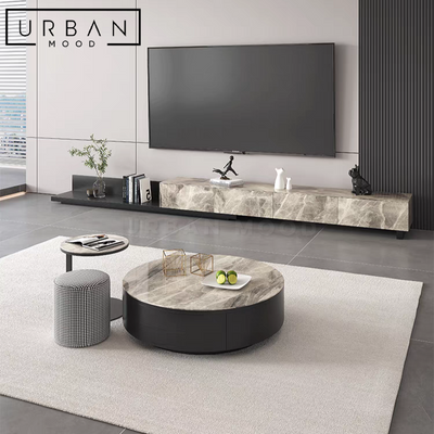 HEBREW Modern Extendable TV Console