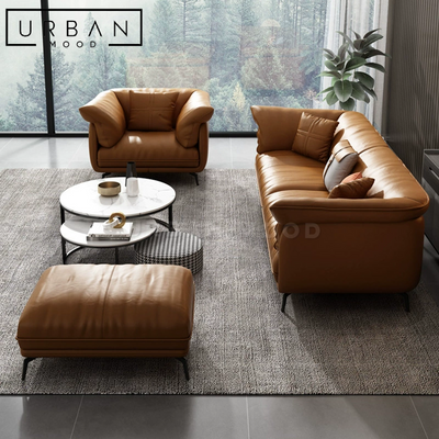 HONOR Modern Leather Sofa