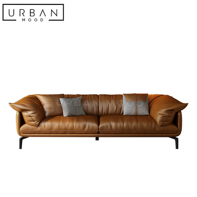 HONOR Modern Leather Sofa