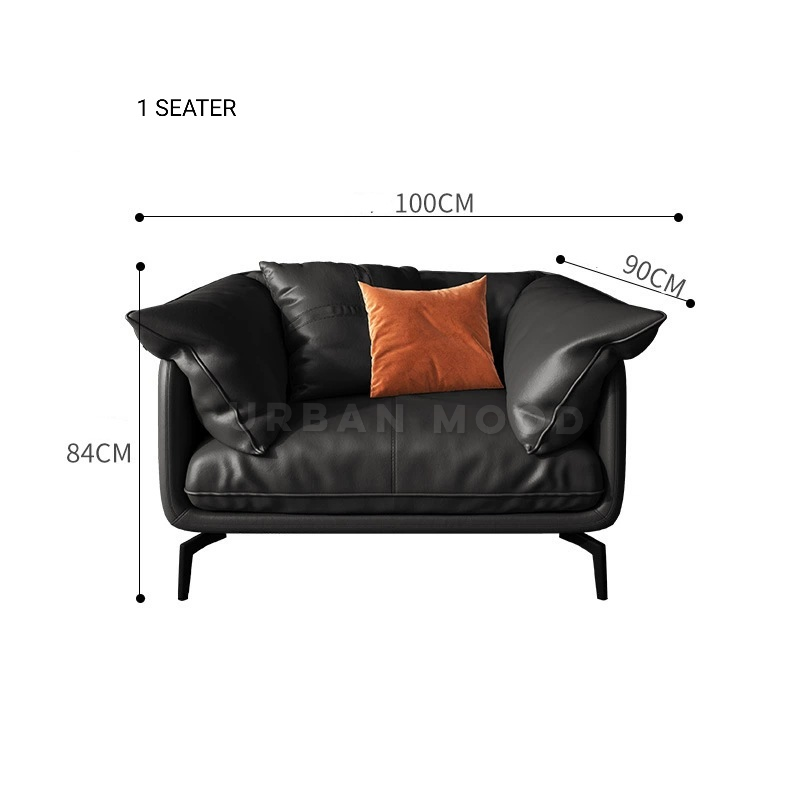 HONOR Modern Leather Sofa