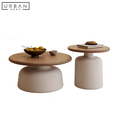 HORIZON Modern Solid Wood Coffee Table