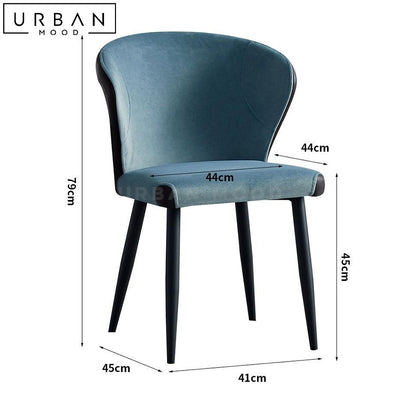 IDALI Modern Leather Dining Chair