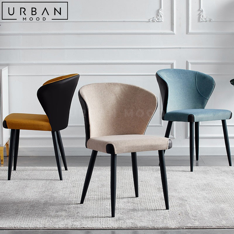 IDALI Modern Leather Dining Chair