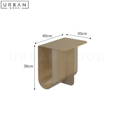 GADA Stainless Steel Side Table