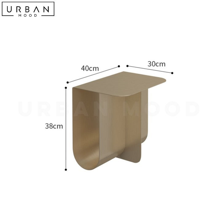 GADA Stainless Steel Side Table