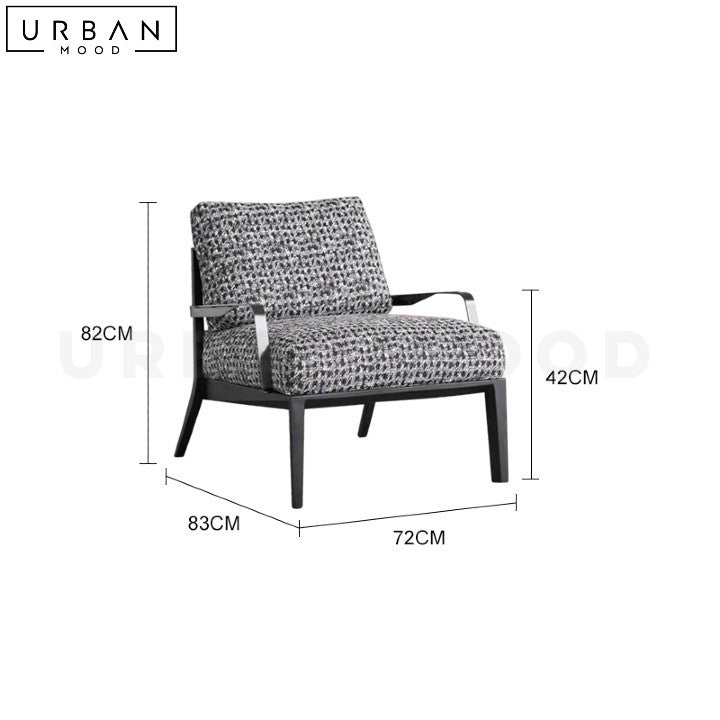 DIKO Modern Fabric Chair