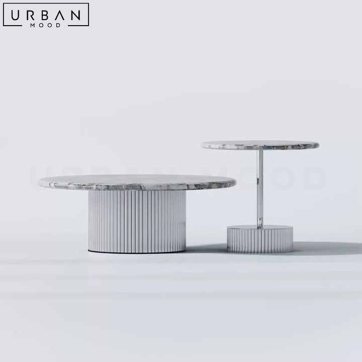 ILLI Modern Marble Coffee Table