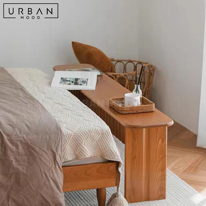 ILLUM Japandi Solid Wood Bench