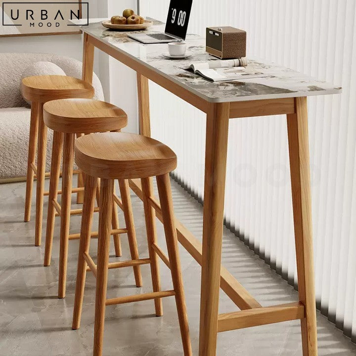 ILYANA Modern Sintered Stone Bar Table