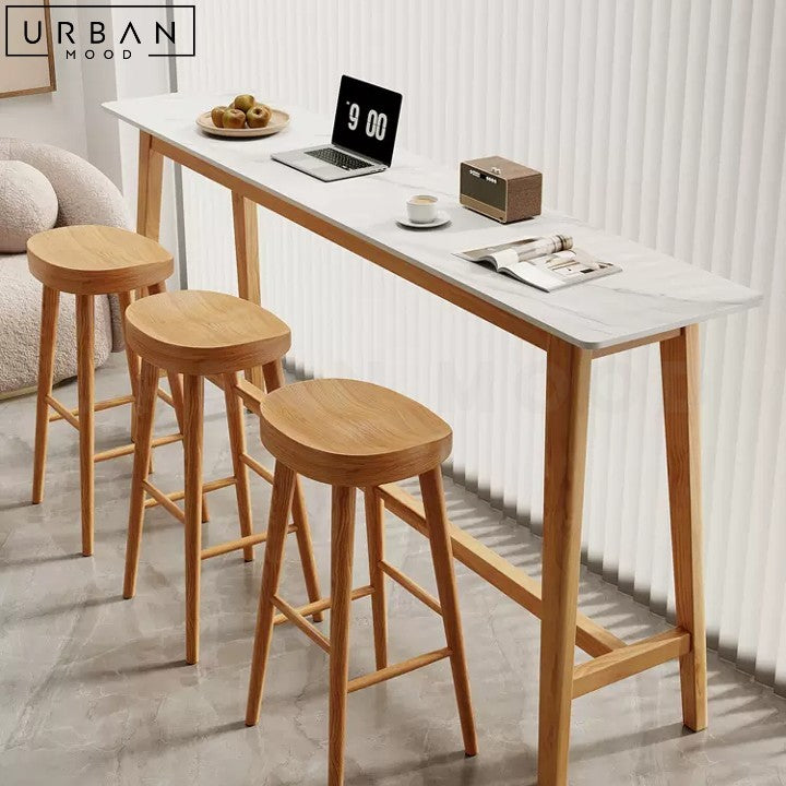 ILYANA Modern Sintered Stone Bar Table